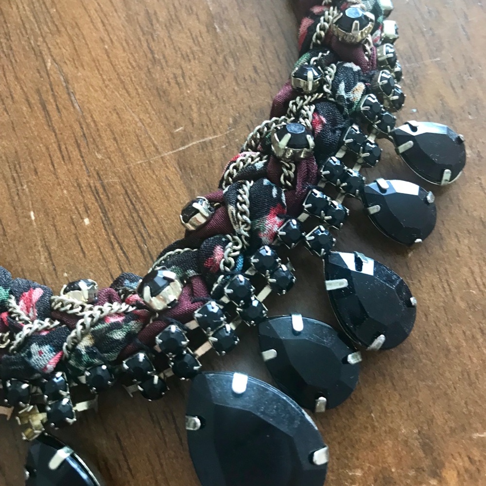 Braided Fabric Necklace
